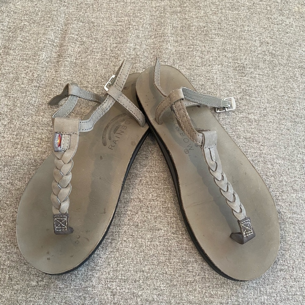 Rainbow T-Street Sandals (US size: S, 5.5-6.5)